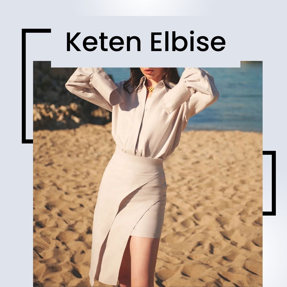 keten elbise
