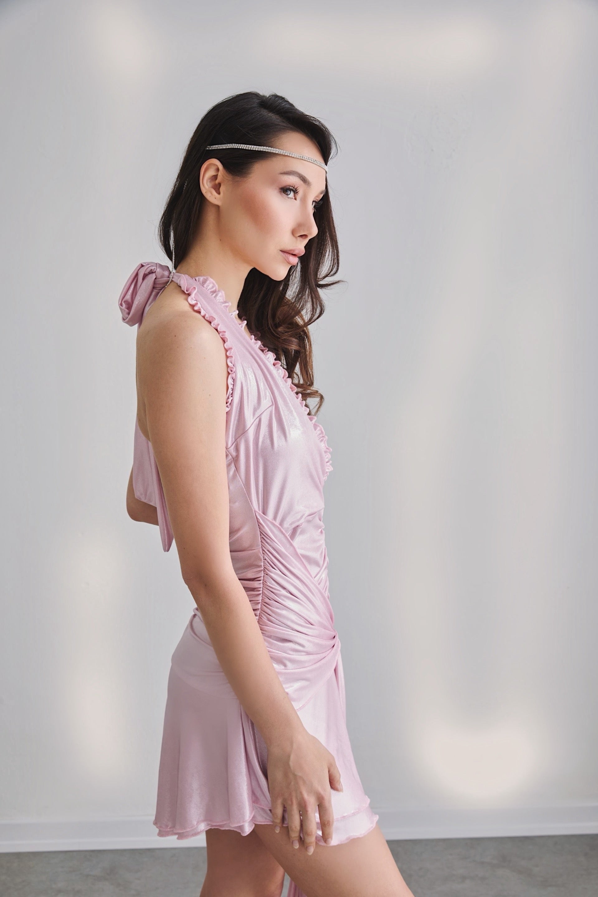 Flairé Elbise Pembe