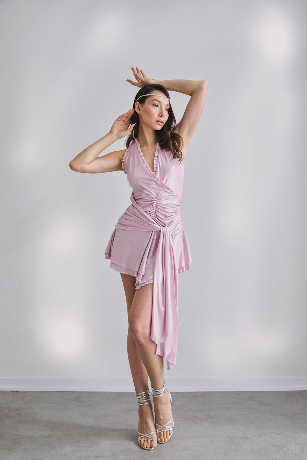 Flairé Elbise Pembe