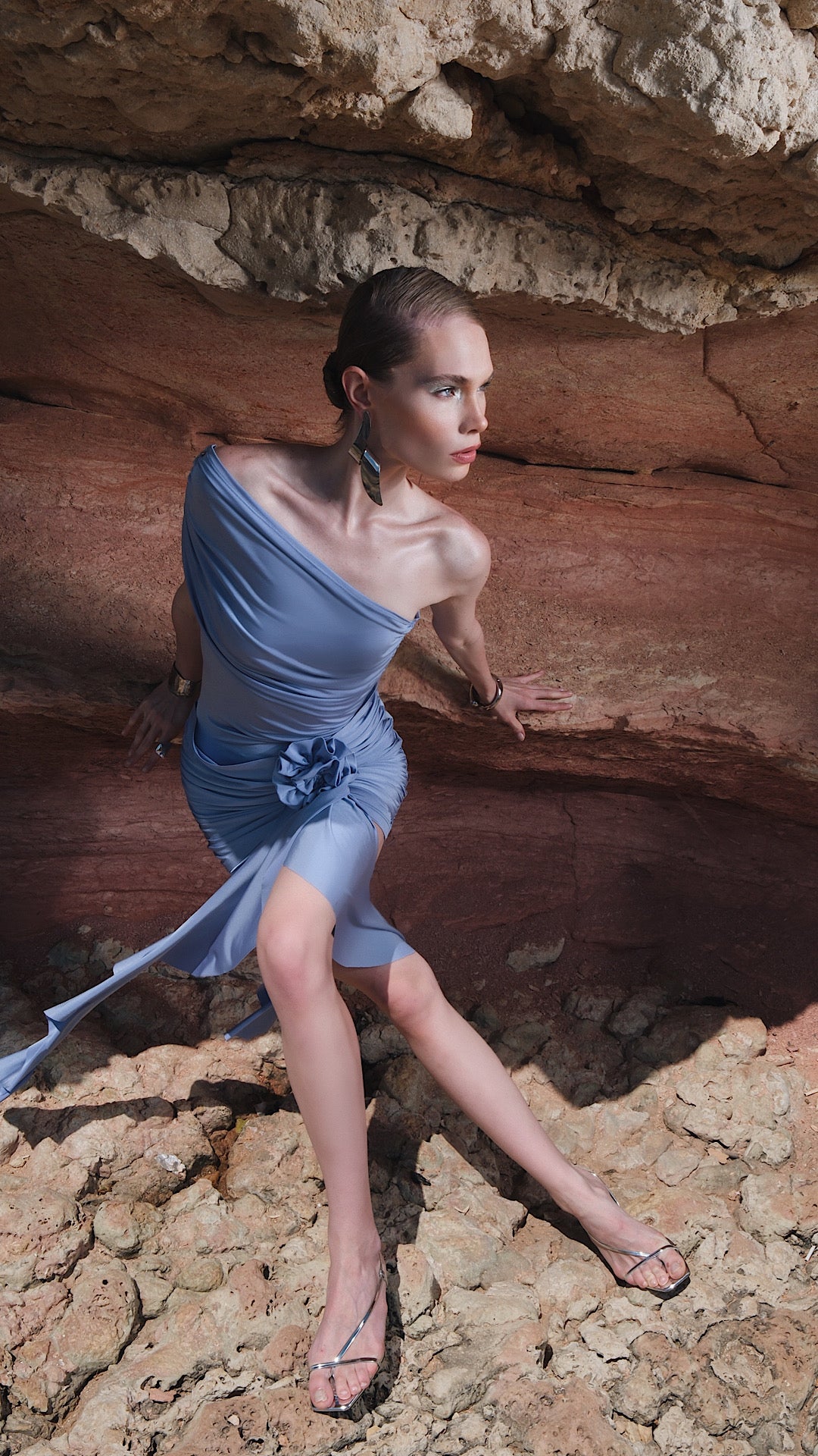 Iris Dress Blue