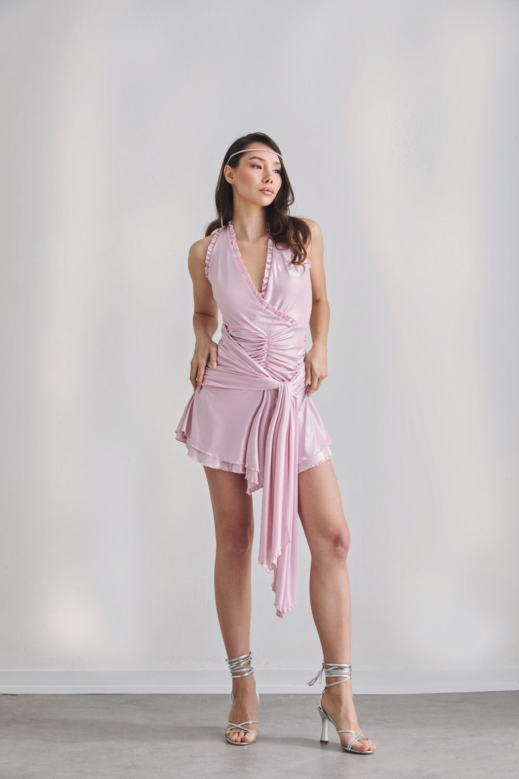 Flairé Elbise Pembe