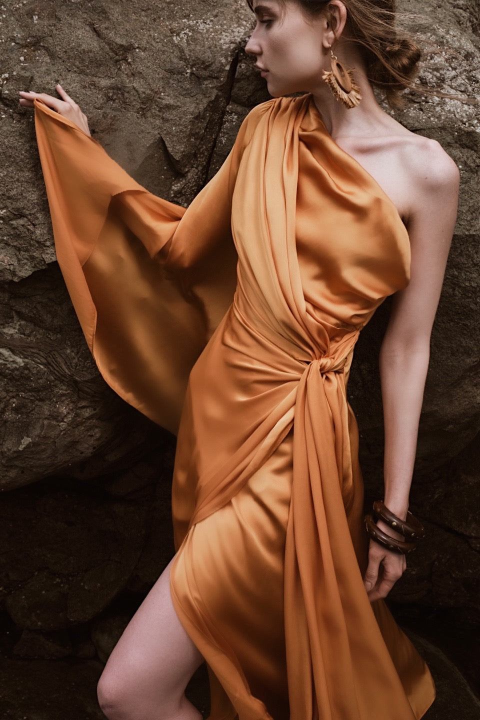 Lara Dress Orange