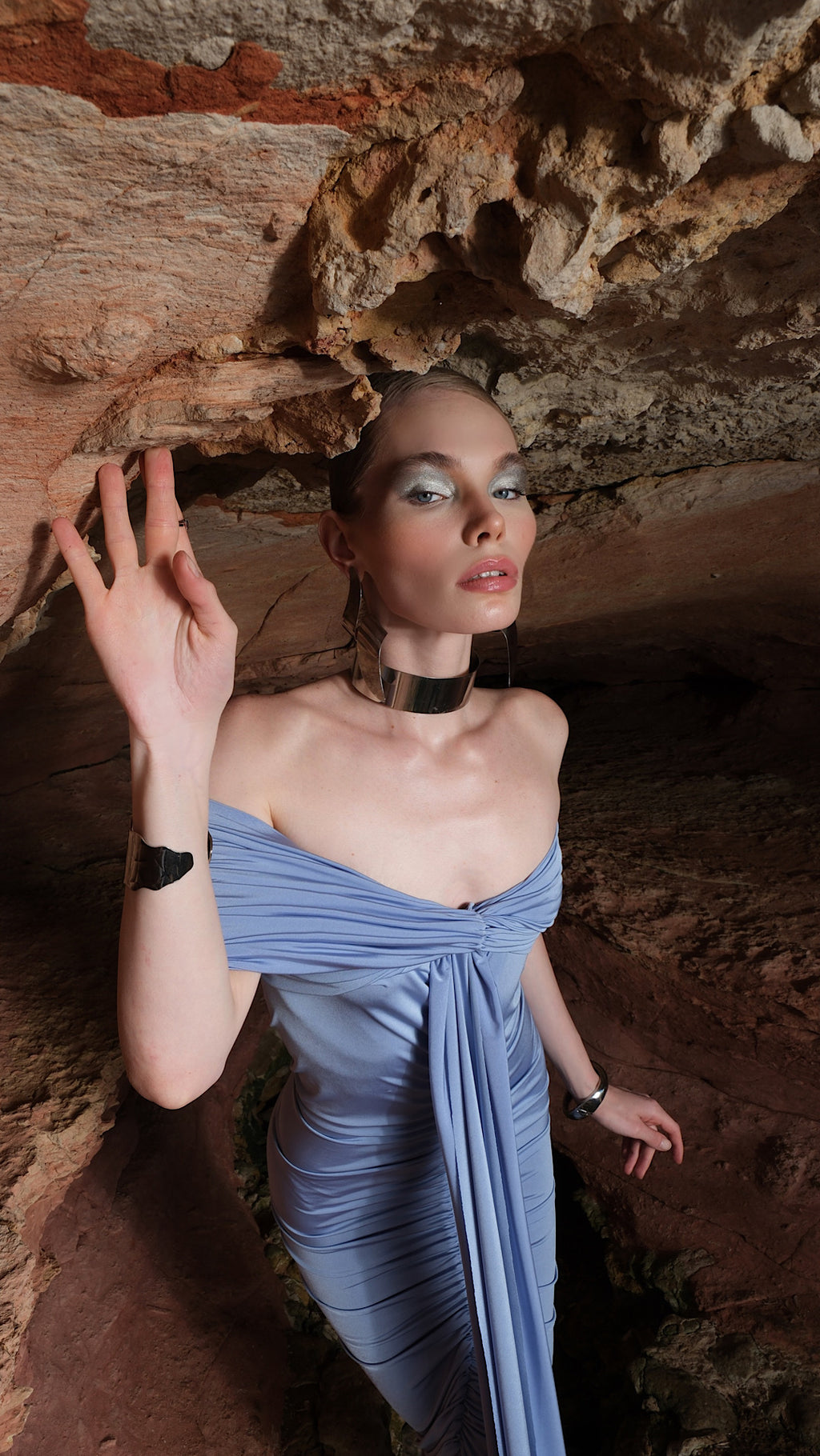 Vivien Dress Blue