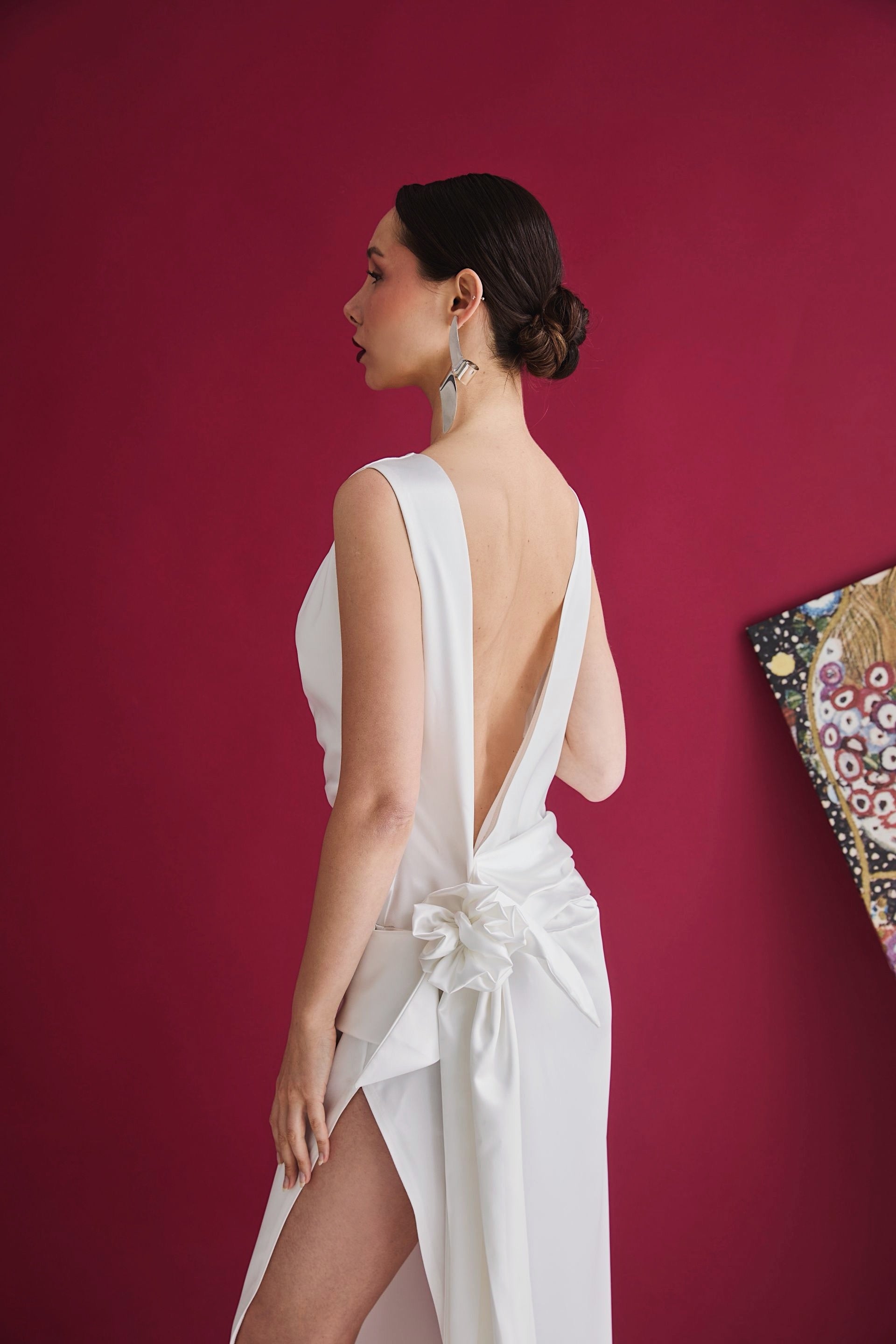 Orlissa Elbise Beyaz – twostouch