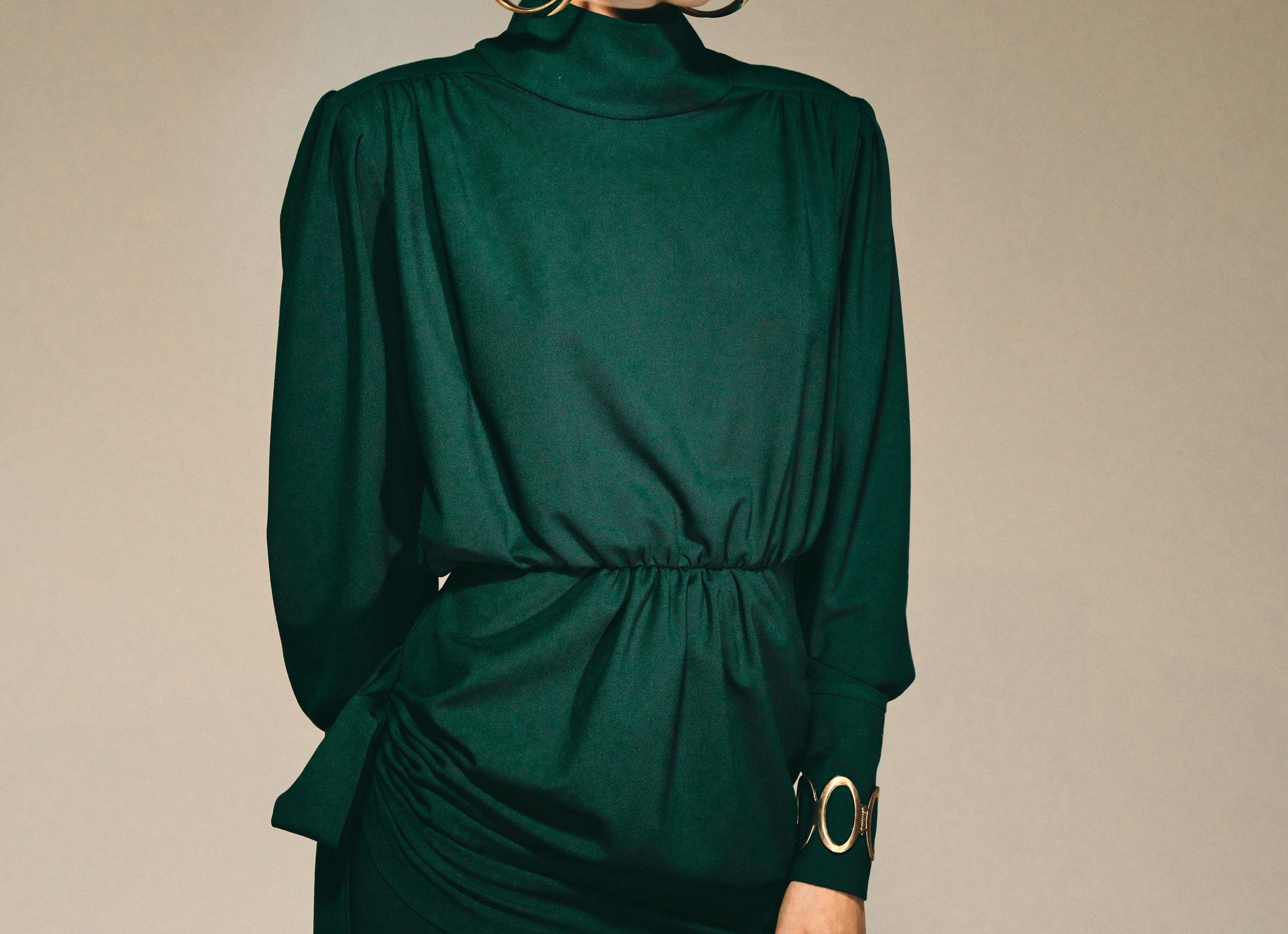 Elle Elbise Yeşil (Limited Edition) - twostouch