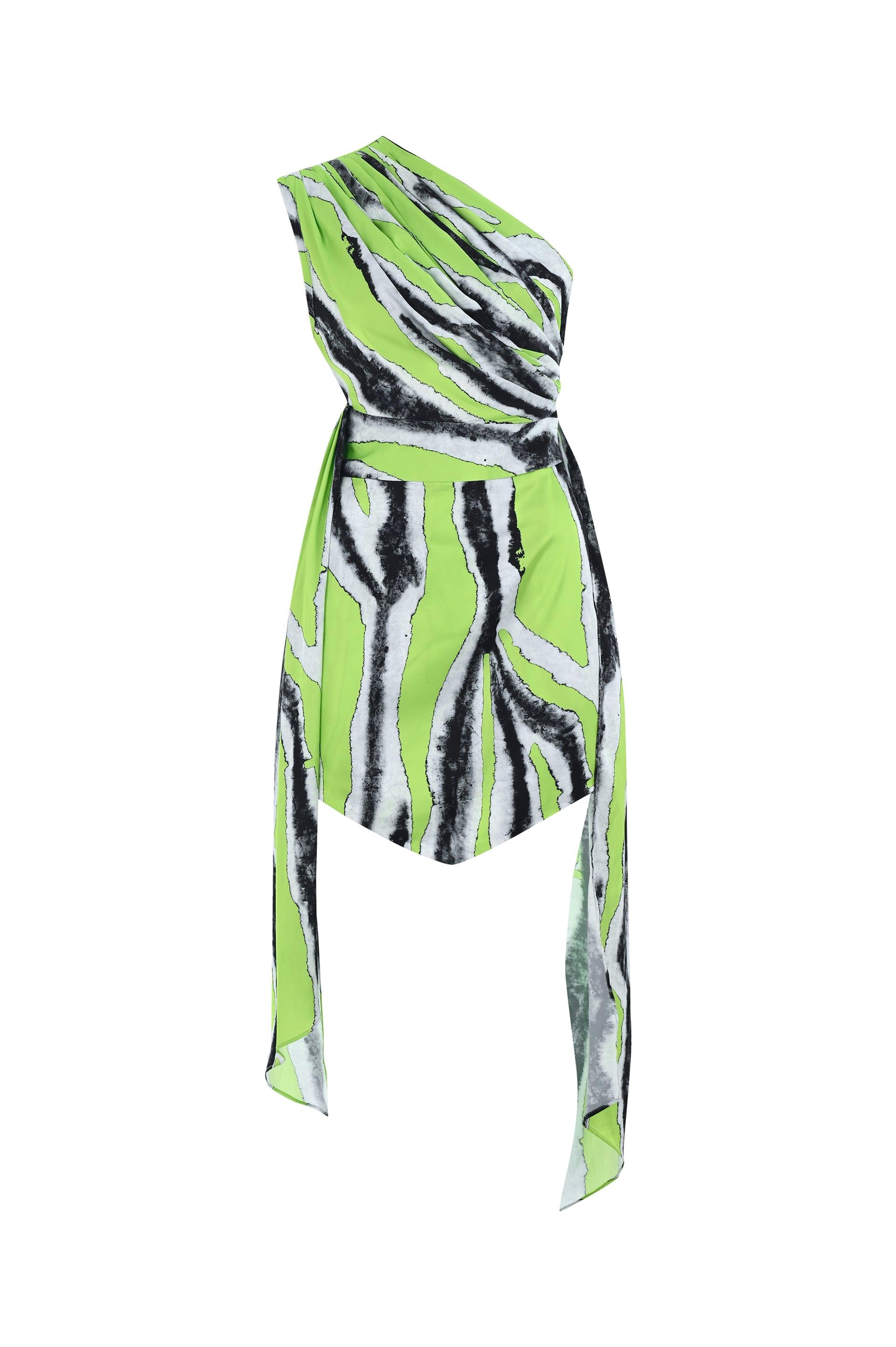 DEBRA ELBİSE ZEBRA - twostouch