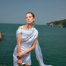 LAİLA ELBİSE BEYAZ - twostouch